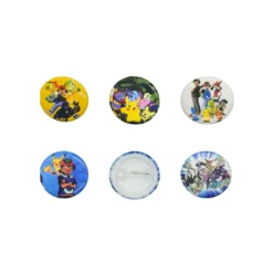 Figuritas Roscón de Reyes Chapas Serie Anime 4 ud