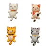 Figuritas Roscón de Reyes Gatos 4 unidades