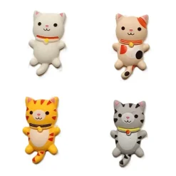 Figuritas Roscón de Reyes Gatos 4 unidades