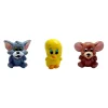 Figuritas Roscón de Reyes Gato, Ratón y Pajarito 3 ud