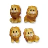 Figuritas Roscón de Reyes Leones 4 ud