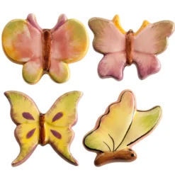 Figuritas Roscón de Reyes Mariposas 4 ud