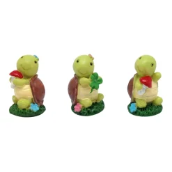 Figuritas Roscón de Reyes Tortugas 3 ud