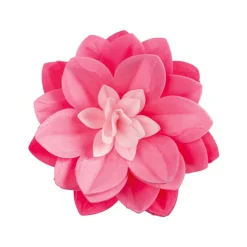 Flor De Oblea Gigante Nenúfar Rosa 14 cm - Dekora