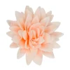 Flor de Papel Comestible Peonia Naranja Ombre Grande - Funcakes