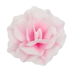 Flor de Papel Comestible Rosa Pastella Grande - Funcakes