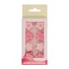 Flores de Azúcar Rosas Mix 24 ud - Funcakes