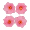 Flores de Papel Comestibles Hortensia Rosa Pequeña 18 ud