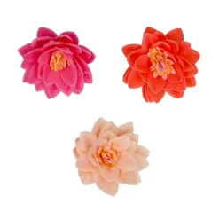 Flores de Papel Comestibles Mix Loto Mediana 10 ud - Funcakes