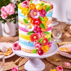 Flores de Papel de Oblea Margaritas 13 ud - Funcakes