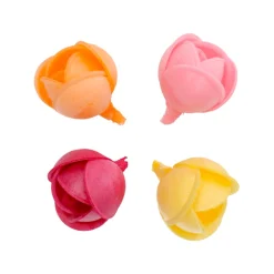 Flores de Papel de Oblea Peonias 7 ud - Funcakes