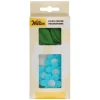 Flores y Hojas Comestibles de Oblea Azules 11 ud - Wilton
