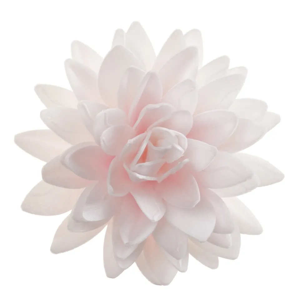 Flor Otoño de Oblea Rosa 12,5 cm - Dekora