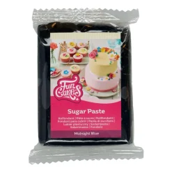 Fondant Azul Medianoche 250 gr - Funcakes