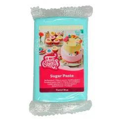Fondant Azul Pastel 250 gr - FunCakes