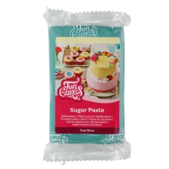 Fondant Azul Turquesa 250 gr - Funcakes