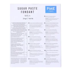 Fondant Blanco 2 Kg - PME