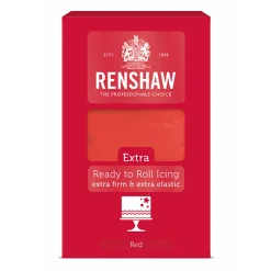 Fondant Extra Rojo 1 Kg - Renshaw
