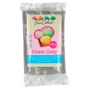 Fondant Gris Piedra 250 gr - FunCakes