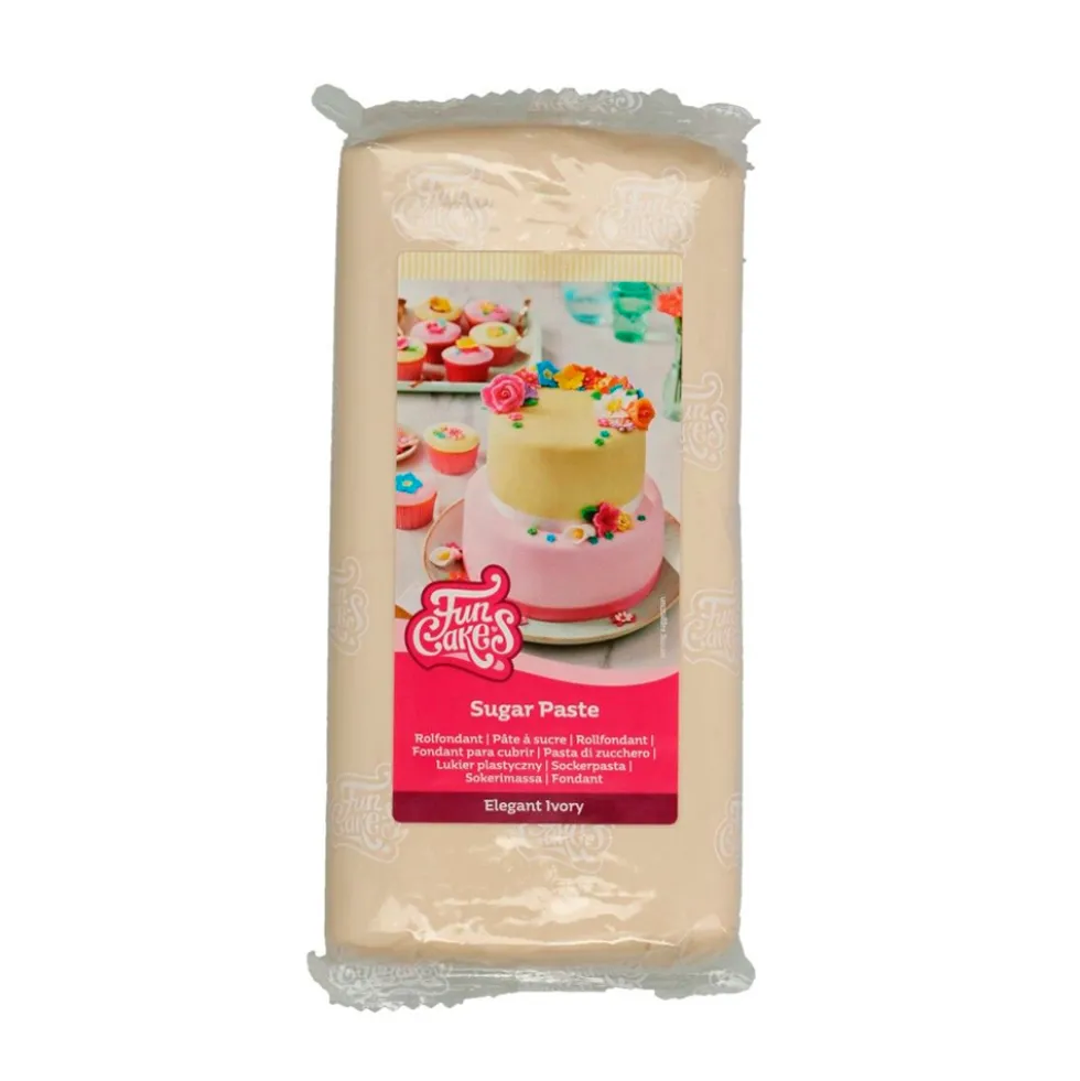 Fondant Marfil 1 Kg - FunCakes