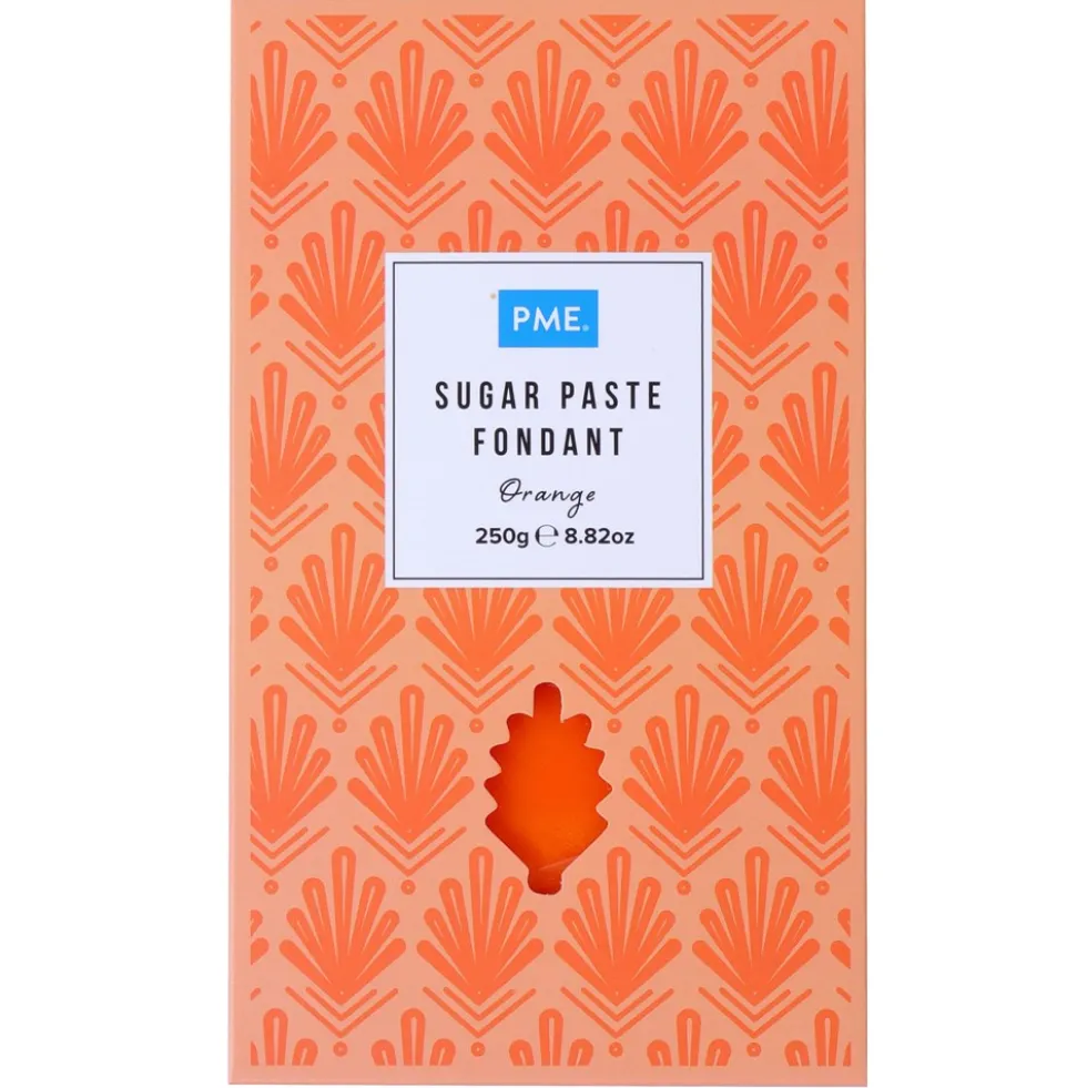 Fondant Naranja 250 gr - PME