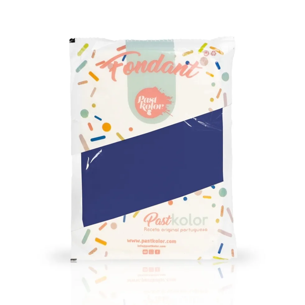 Fondant PastKolor Azul Marino 1 Kg