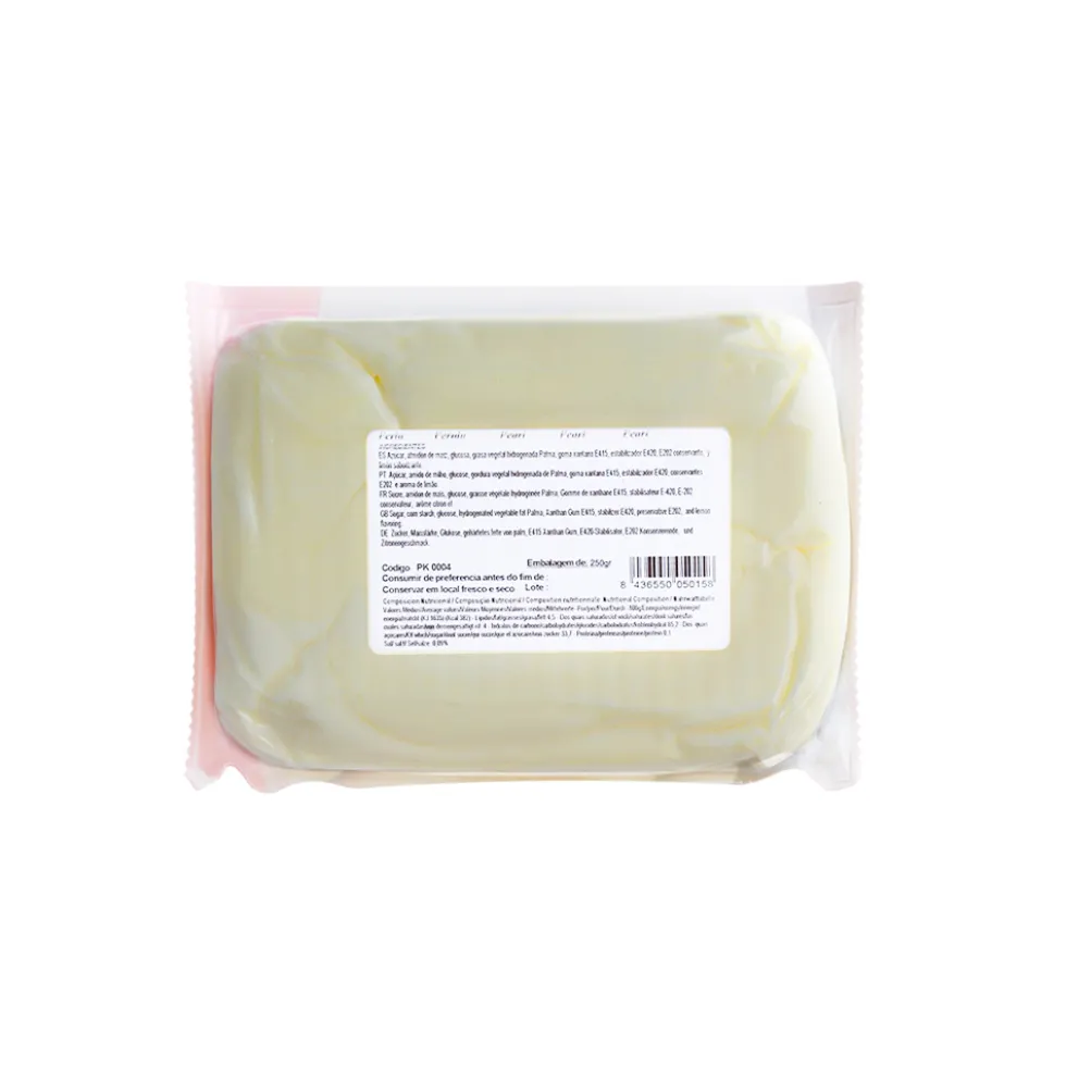 Fondant PastKolor Blanco Perla 250 gr