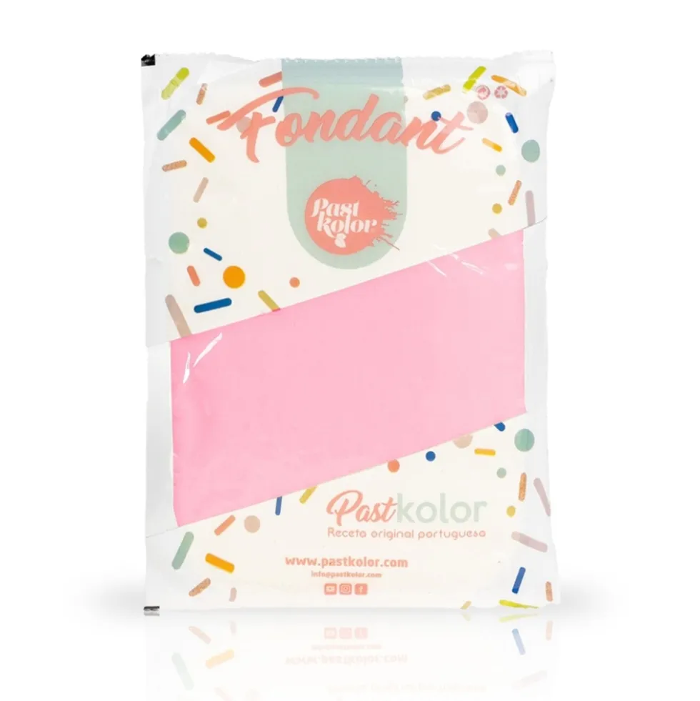 Fondant Pastkolor Rosa - 2,5 Kg