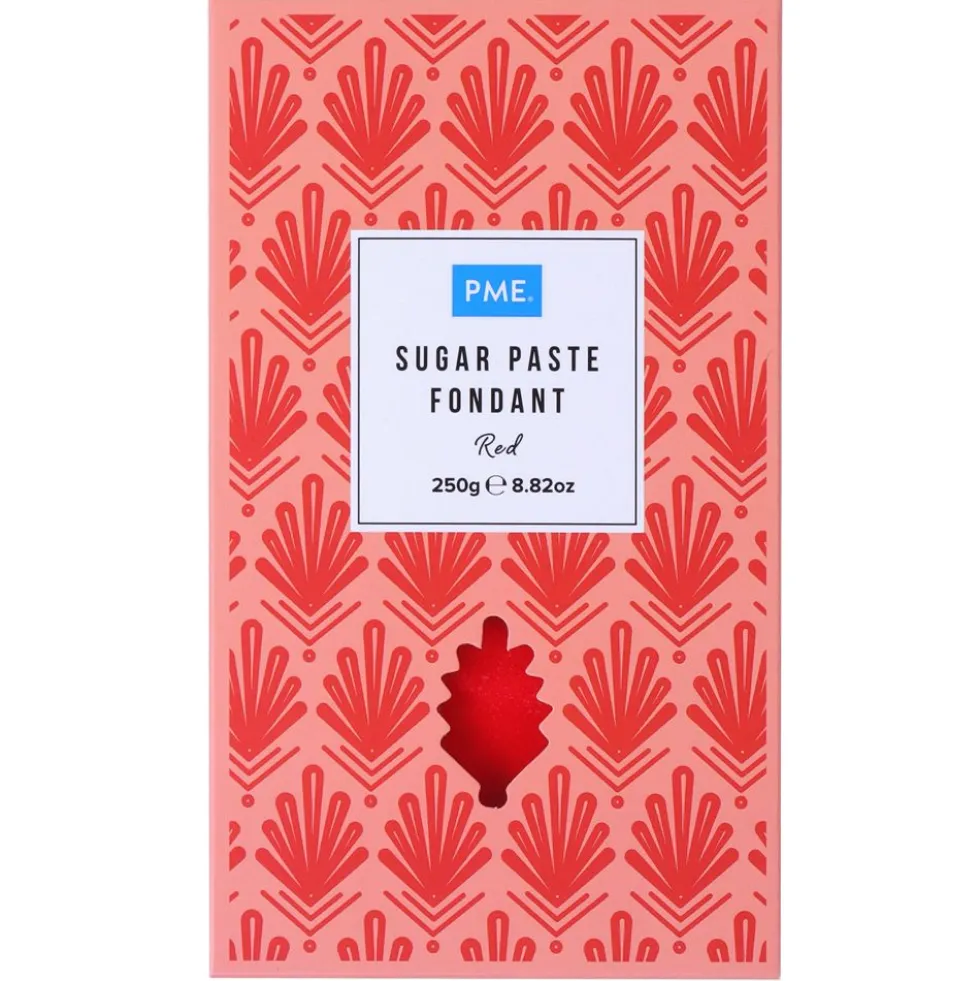 Fondant Rojo 250 gr - PME