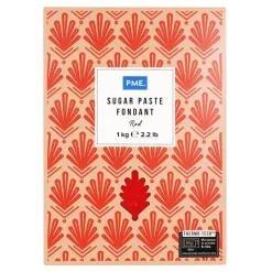 Fondant Rojo 1 Kg - PME