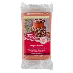 Fondant Rosa Brillante 250 gr - Funcakes