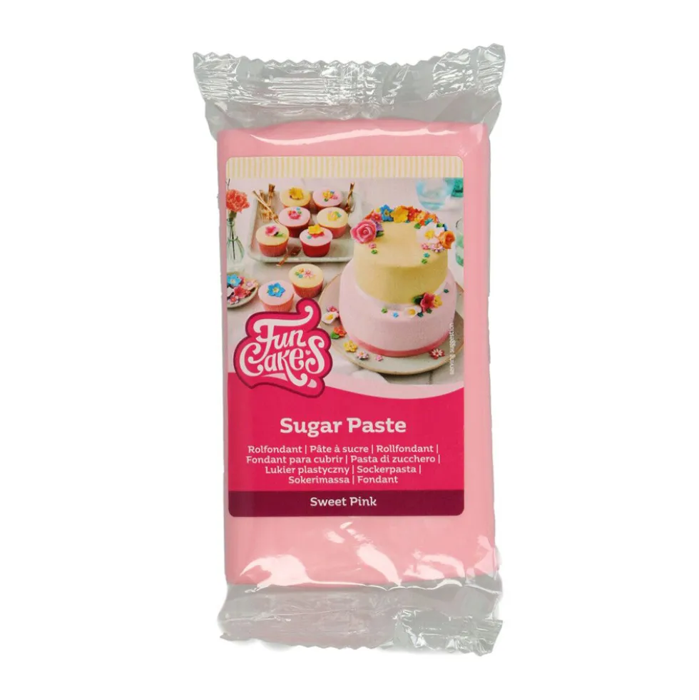 Fondant Rosa Claro 250 gr - FunCakes