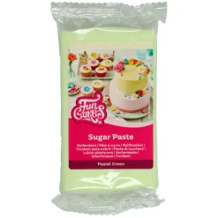 Fondant Verde Pastel 250 gr - Funcakes