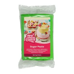 Fondant Verde Primavera 250 gr - FunCakes