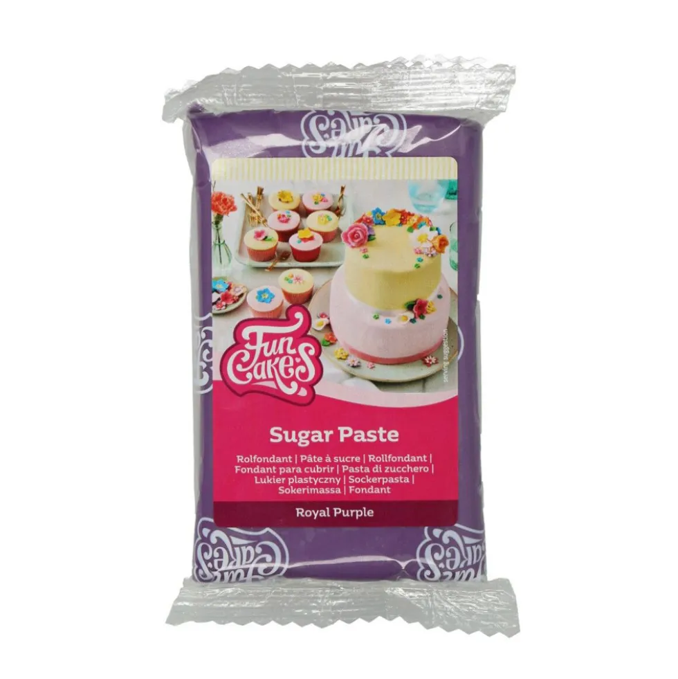 Fondant Violeta 250 gr - FunCakes