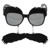 Gafas con Cejas y Bigote