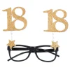 Gafas 18 Cumpleaños Dorado