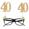 Gafas 40 Cumpleaños Dorado