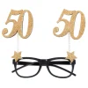 Gafas 50 Cumpleaños Dorado