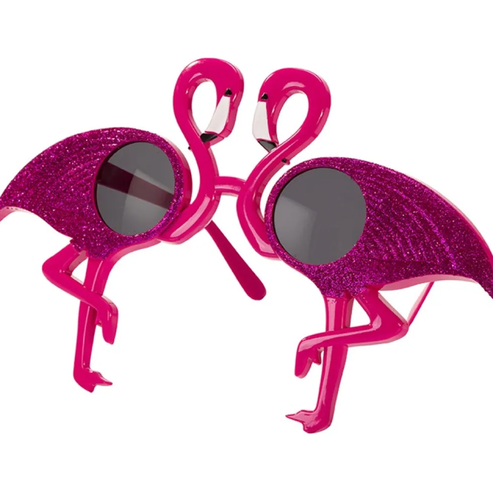 Gafas Flamingo con Purpurina