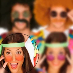 Gafas Hippie Naranjas