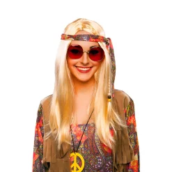 Gafas Hippie Roja
