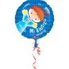 Globo Bautizo Azul 45 cm