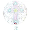 Globo Cruz Brillante 45 cm