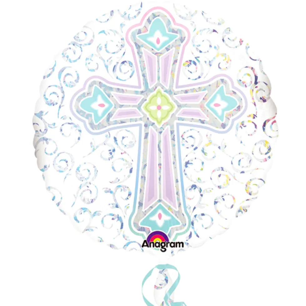 Globo Cruz Brillante 45 cm
