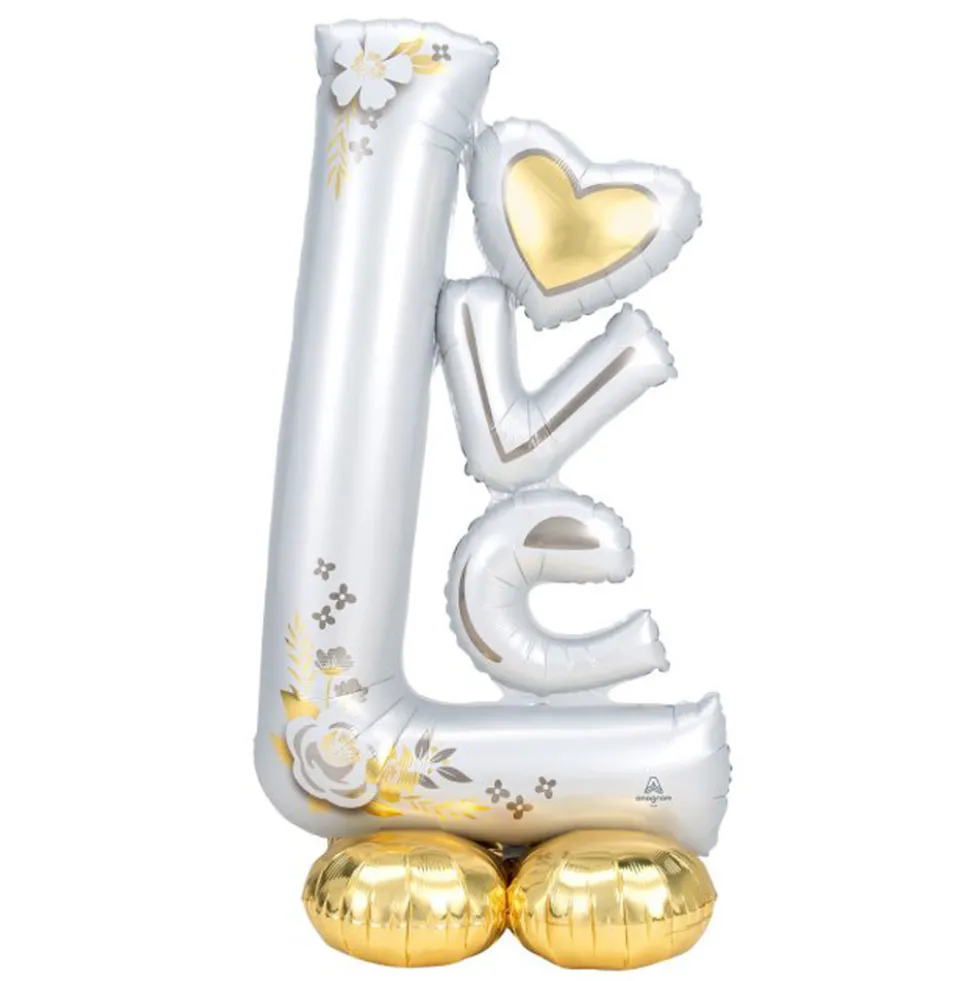 Globo Decorativo Love Wedding Airloonz 147 cm