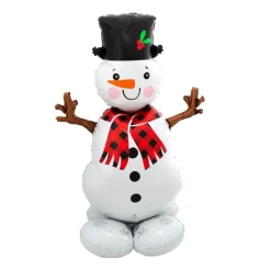 Globo Decorativo Muñeco de Nieve Airloonz 139 cm