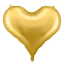 Globo de Foil Corazón Dorado 61 cm