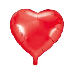 Globo de Foil Corazón Rojo 60 cm.