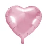 Globo de Foil Corazón Rosa Claro 60 cm.